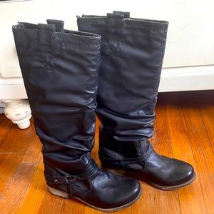Aldo Black Guinther Boots - worn only once